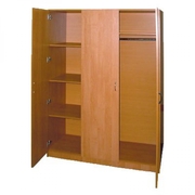 Шкаф для одежды ДСП двухстворчатый , шкафы для одежды в общежития, дома 